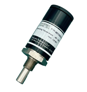 WETS02-0-1-2D2S Wireless Bluetooth Temperature Transducer, 1/8"-27NPT Thread, 0.5" Long Probe, Stainless Steel Material