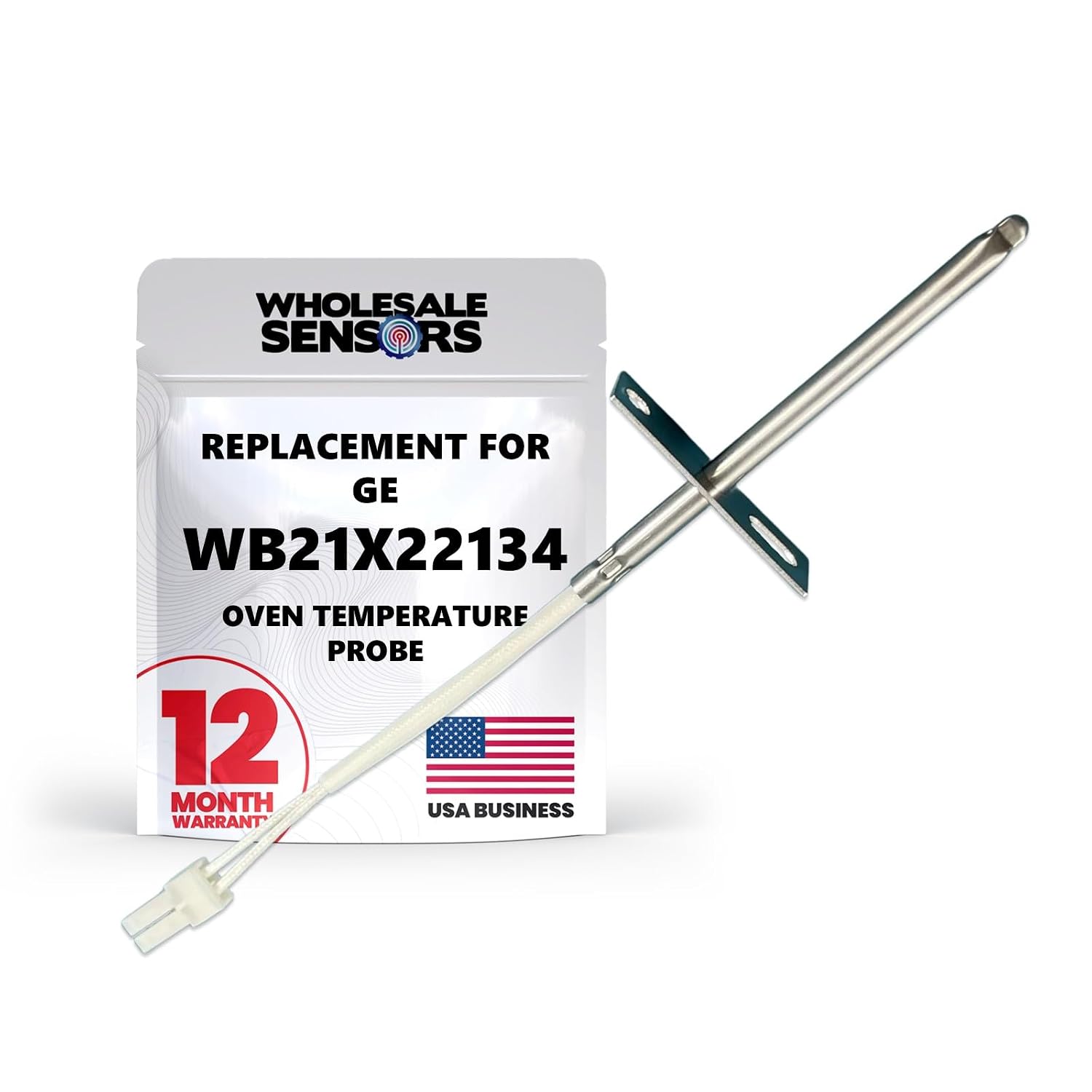 Oven Probe Replacement GE WB21X22134 Sensor 12 Month Warranty