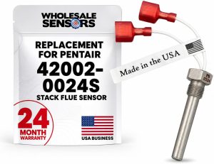 Replacement Pentair 42002-0024S Stack Flue Sensor Made In USA, 24-Month Warranty
