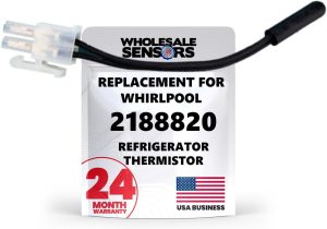 Replacement Whirlpool/Kenmore 2188820 Refrigerator Thermistor 24 Month Warranty & USA Support