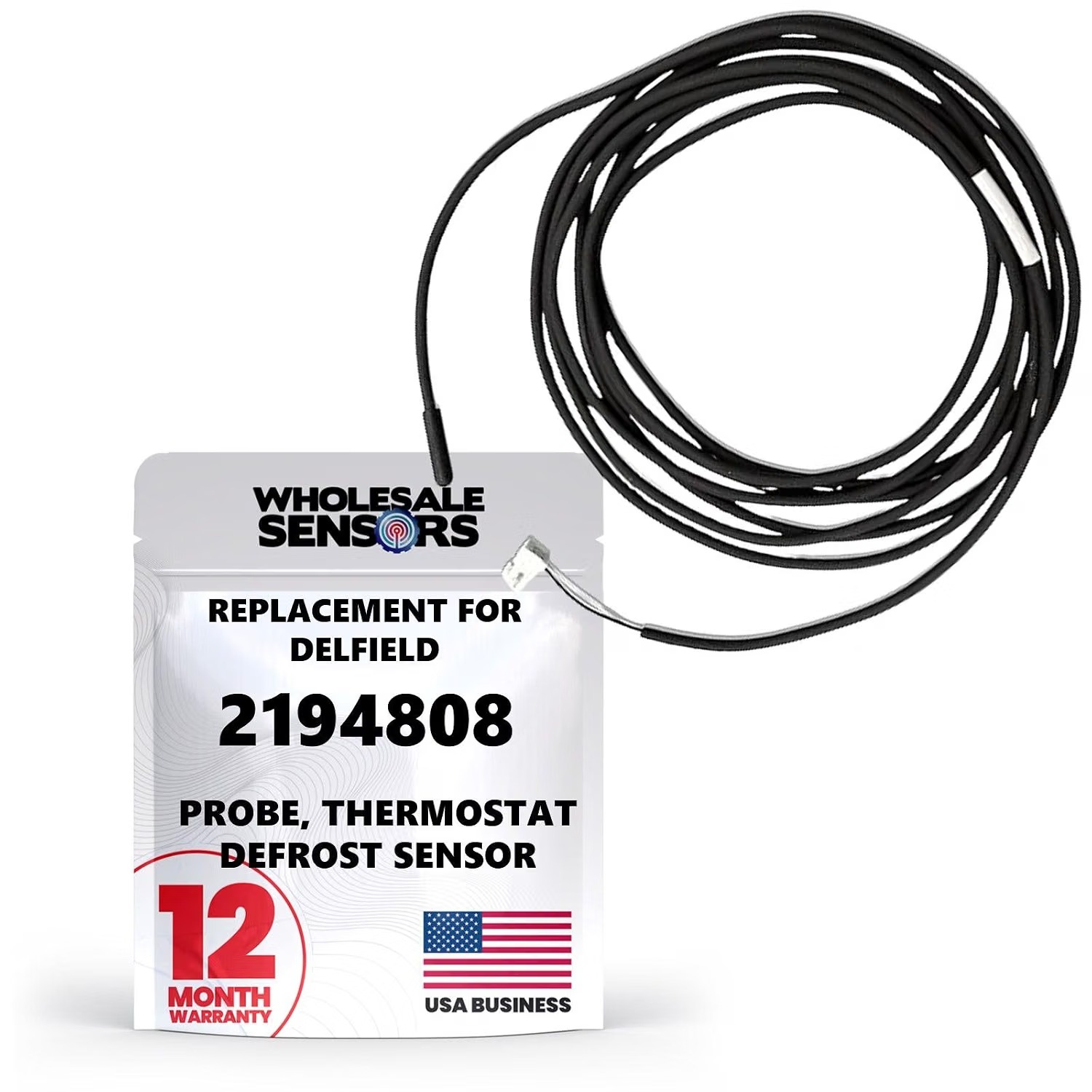 Replacement Delfield 2194808 Defrost Probe 12-Month Warranty & USA Support