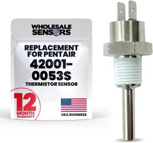 Replacement Pentair 42001-0053S Heater Thermistor Sensor for Spa & Pool 12-Month Warranty & USA Support