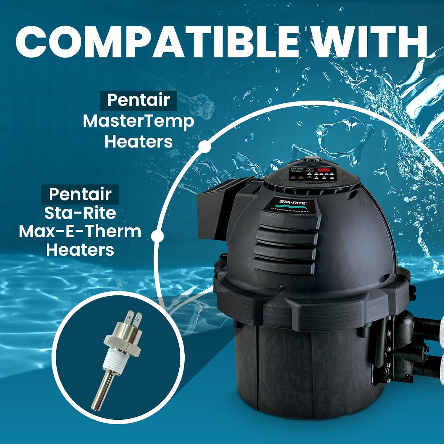 Replacement Pentair 42001-0053S Heater Thermistor Sensor for Spa & Pool 12-Month Warranty & USA Support - Image 2