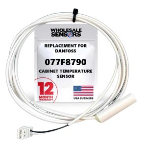 Danfoss 077F8790 Proven ETN Cabinet Temperature Sensor 59" Cable | 12-Month Warranty