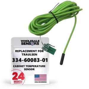Replacement Traulsen 334-60083-01 Green Cabinet Temperature Sensor 60", 24 Month Warranty & USA Business