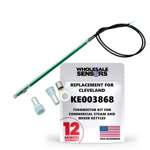 Replacement Cleveland KE003868 Thermistor Replacement Kit for Commercial Steam & Mixer Kettles, 12 Month Warranty & USA Business