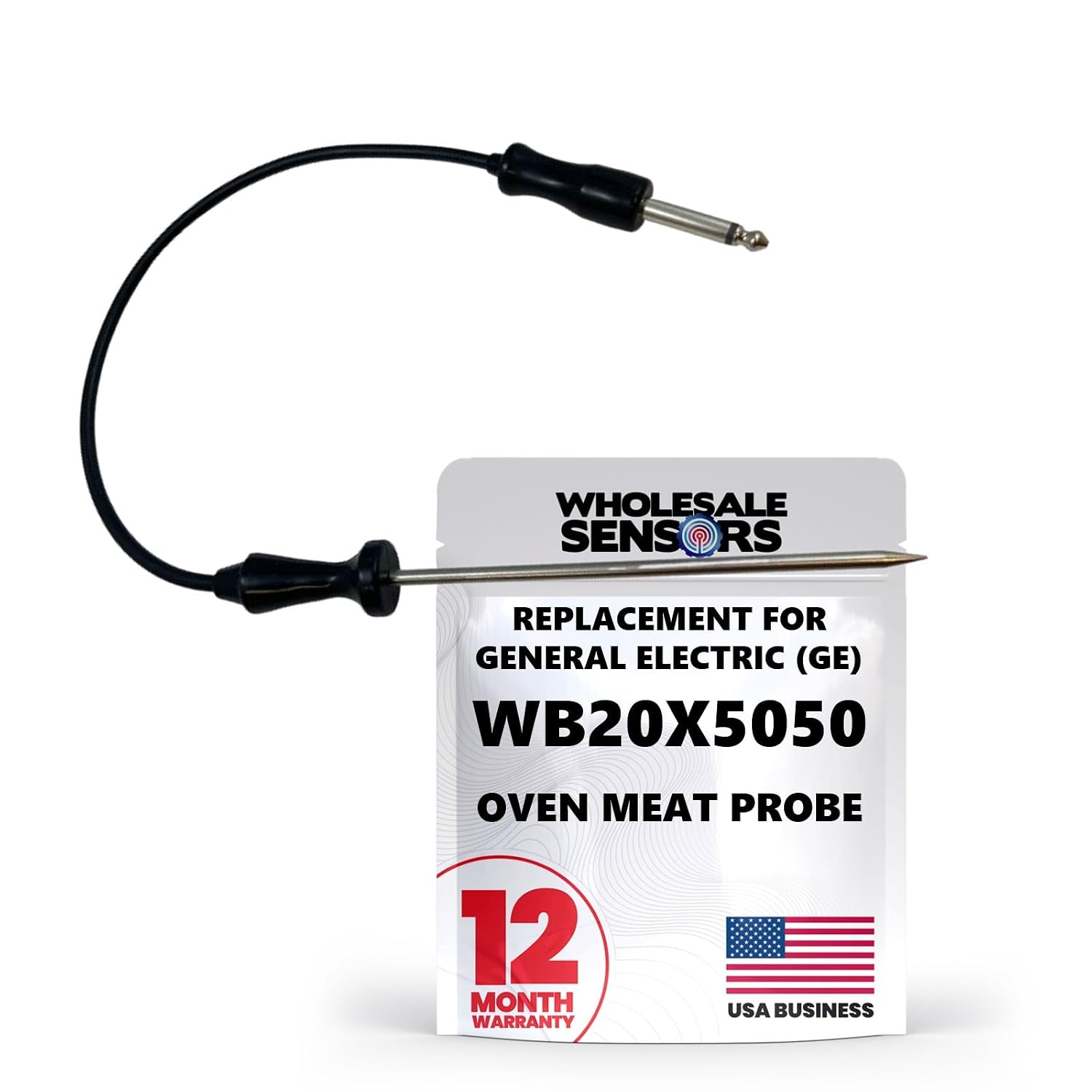Replacement General Electric GE WB20X5050 Oven Heat Probe Gauge, 12 Month Warranty & USA Support
