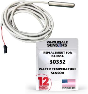 Replacement Balboa Water Group 30352 Temperature Sensor with 96-Inch Cable and 3/8-Inch Bulb, 12 Month Warranty & USA Support