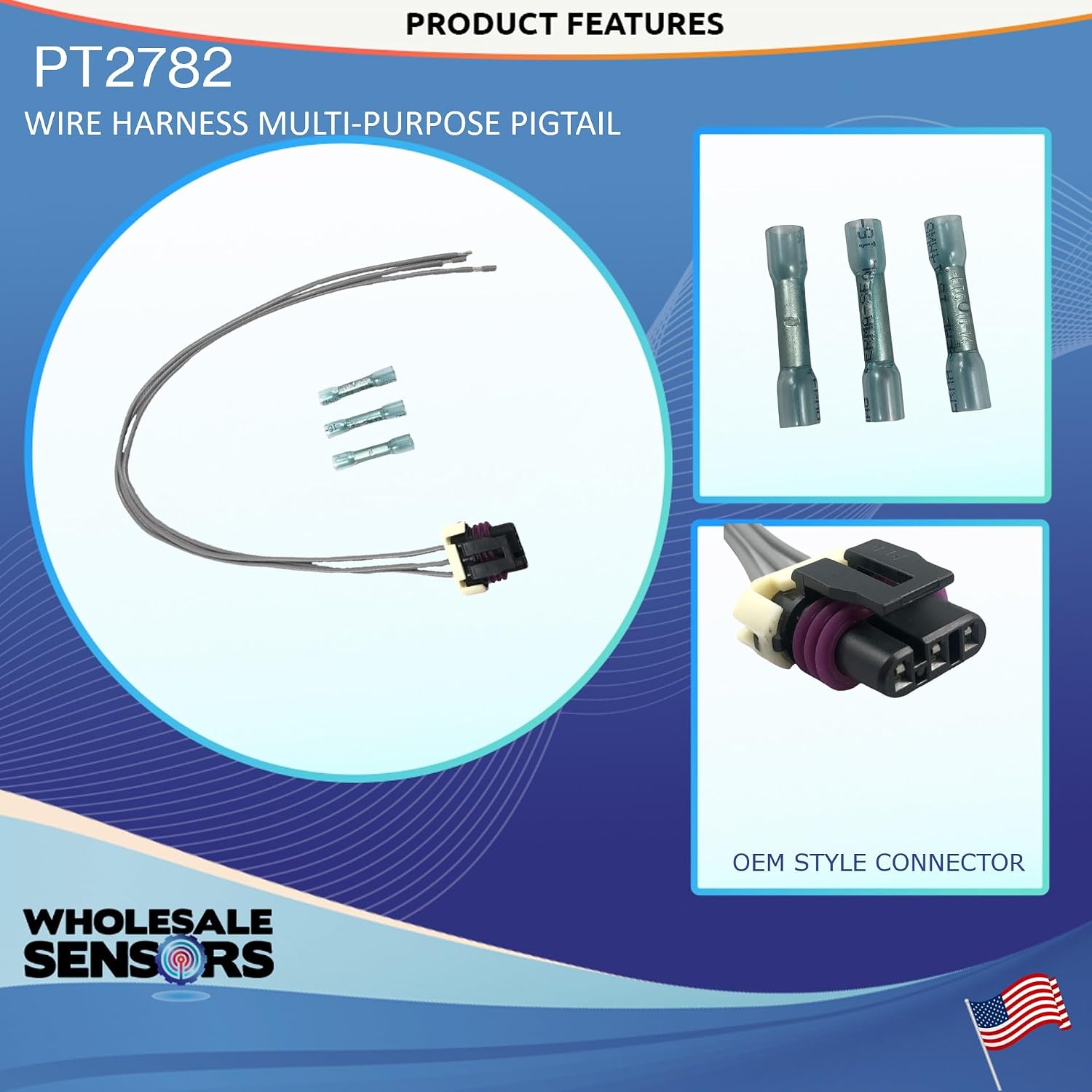 Replacement for GM PT2782 Multi-Purpose Pigtail Made in USA 12-Month Warranty - Image 3