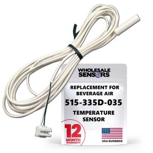 Replacement Beverage Air 515-335D-03 Sensor (3.5M) 12 Month Warranty & USA Support
